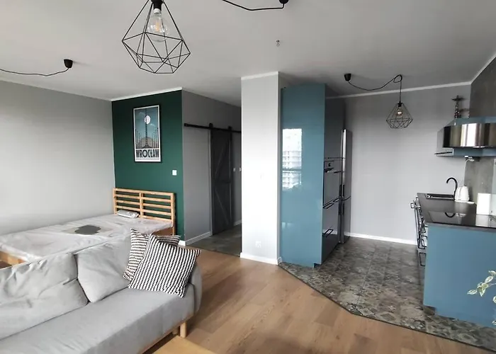 アパート Widok & Parking ヴロツワフ